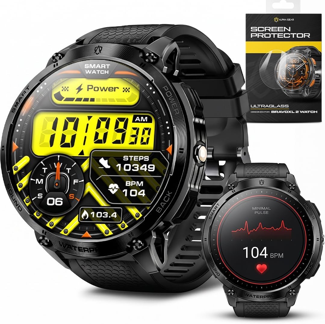ALPHAGEAR Bravo XL 2 Smartwatch for Men: A Practical Guide to Large-Display Fitness, Communication, and Everyday Use