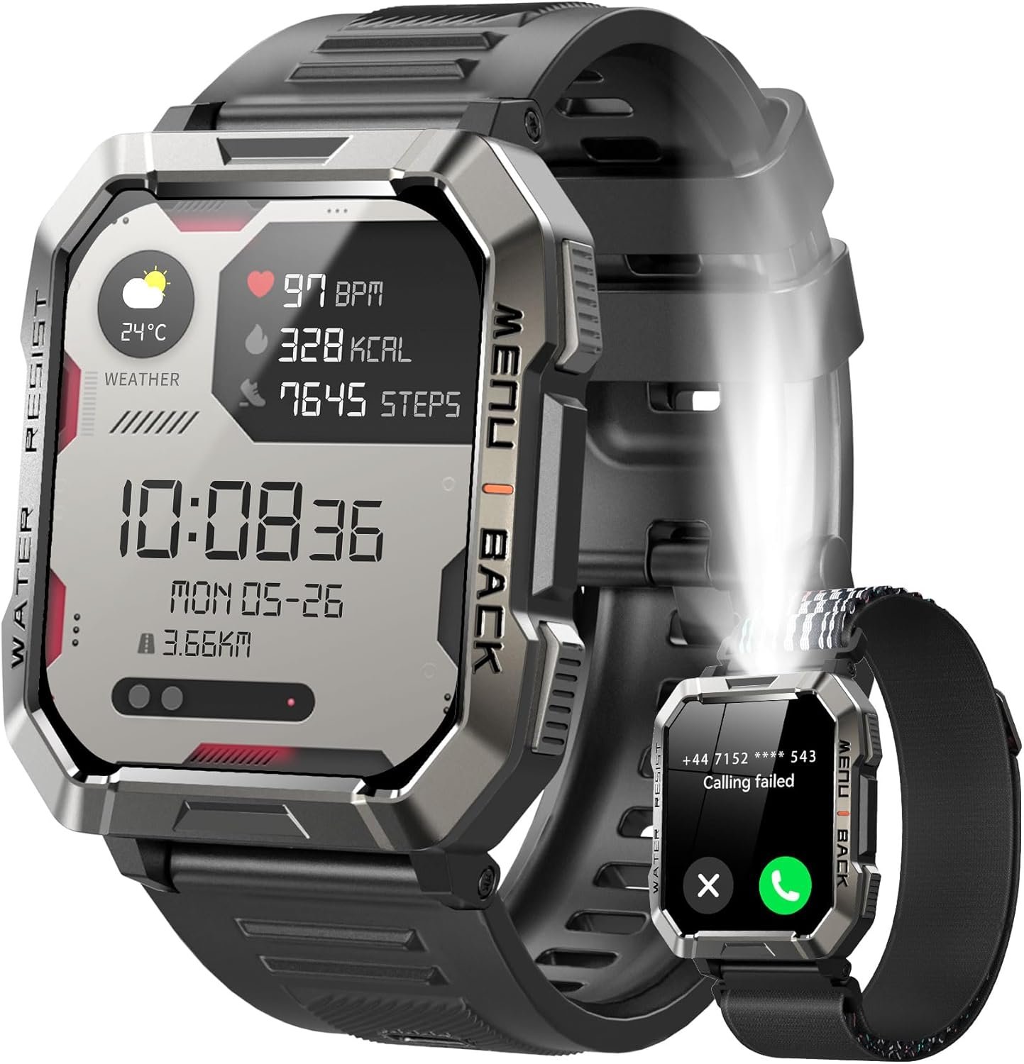 Military Smart Watch for Men: A Practical Guide to Calls, Fitness Tracking, Navigation, and Everyday Use